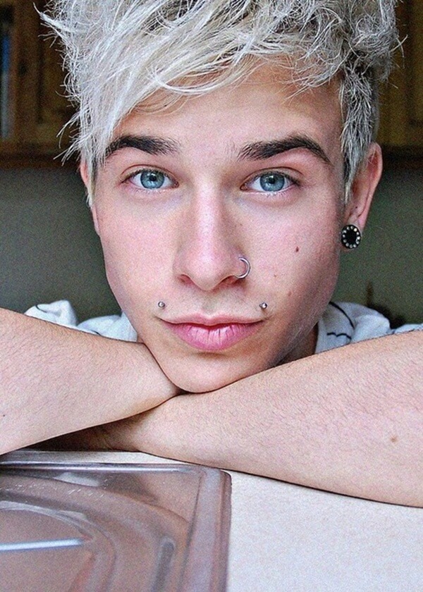 Boys Face Piercing Ideas69