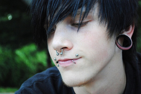 Boys Face Piercing Ideas72