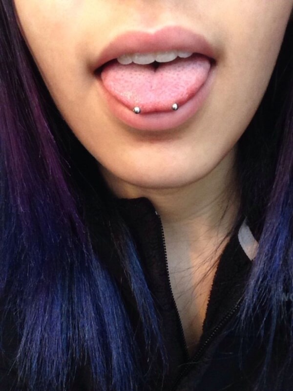 Cool Tongue Piercing Ideas and Care Info0091