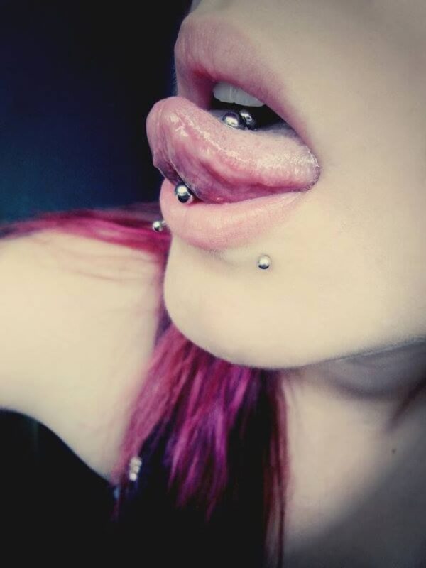 Cool Tongue Piercing Ideas and Care Info0241