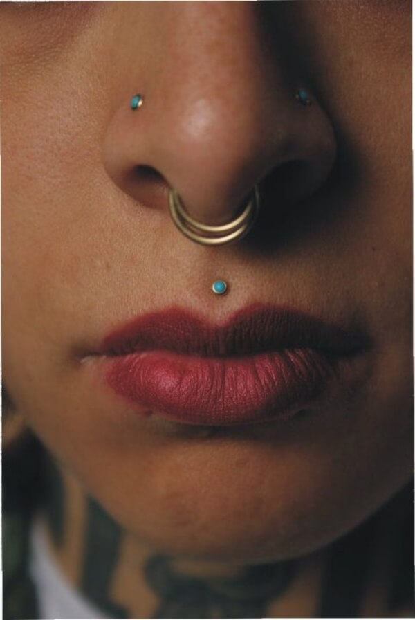 Cute Facial Piercings for Girls to Stand in VOUGUE0131