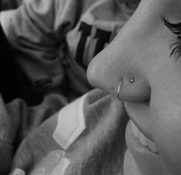 Double Nose Piercing (2)