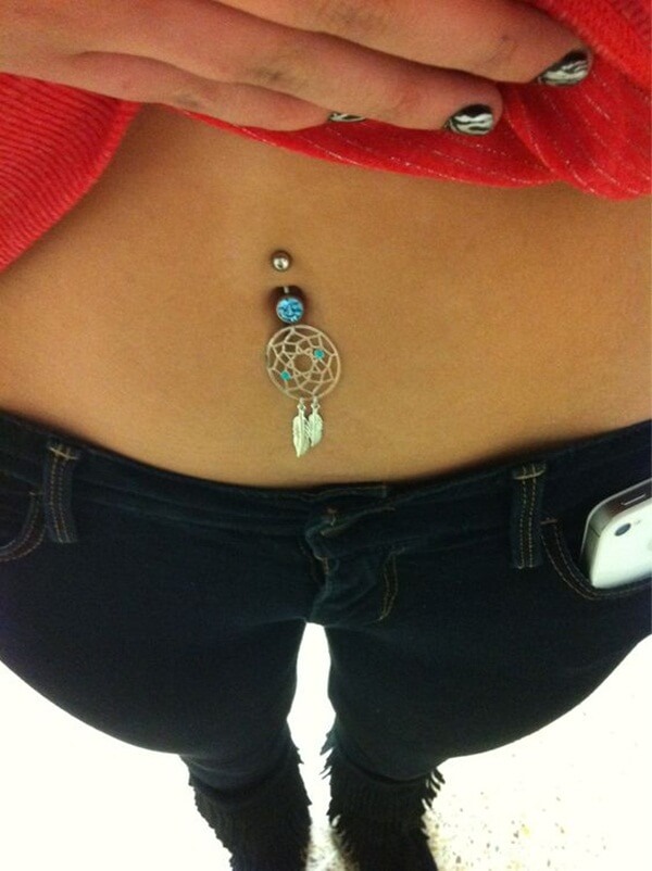 Navel Piercing designs37