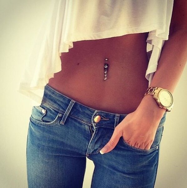Navel Piercing designs44