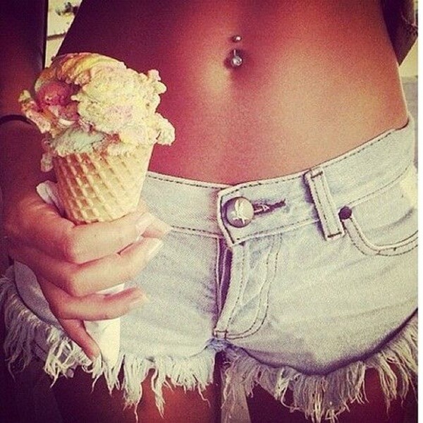 Navel Piercing designs48