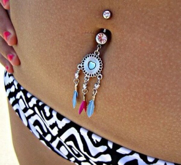 Navel Piercing designs49