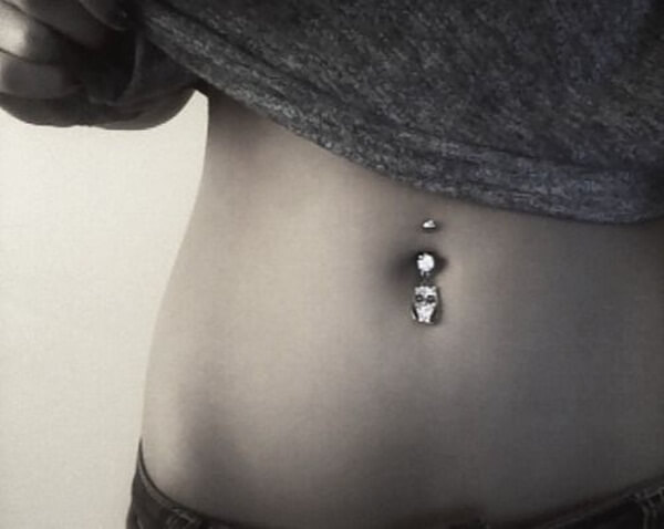 Navel Piercing designs50