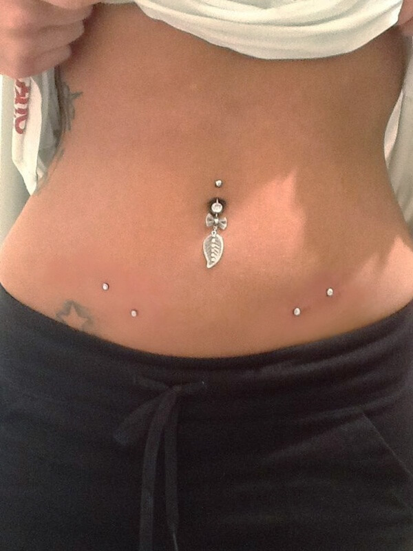 Navel Piercing designs70