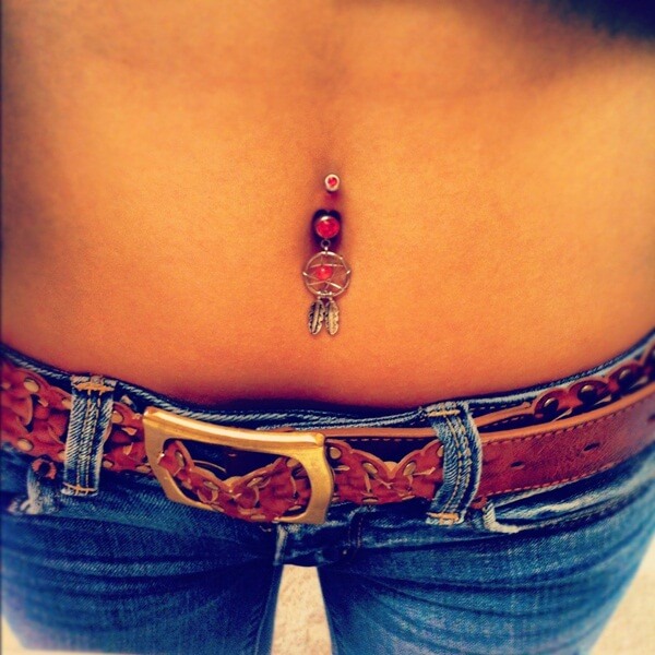 Navel Piercing designs9