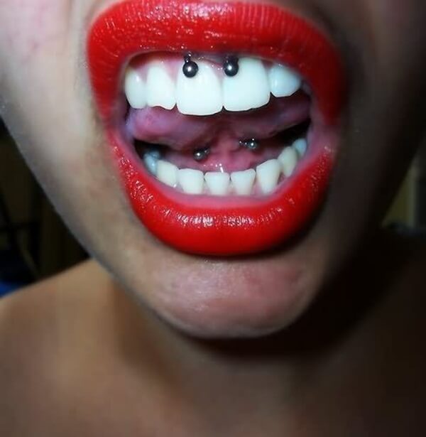 Smiley Piercing designs 33