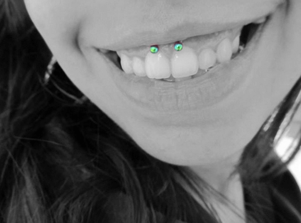 Smiley Piercing designs 67