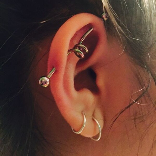 Spiral piercing designs55