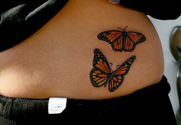 Monarch butterfly tattoo designs