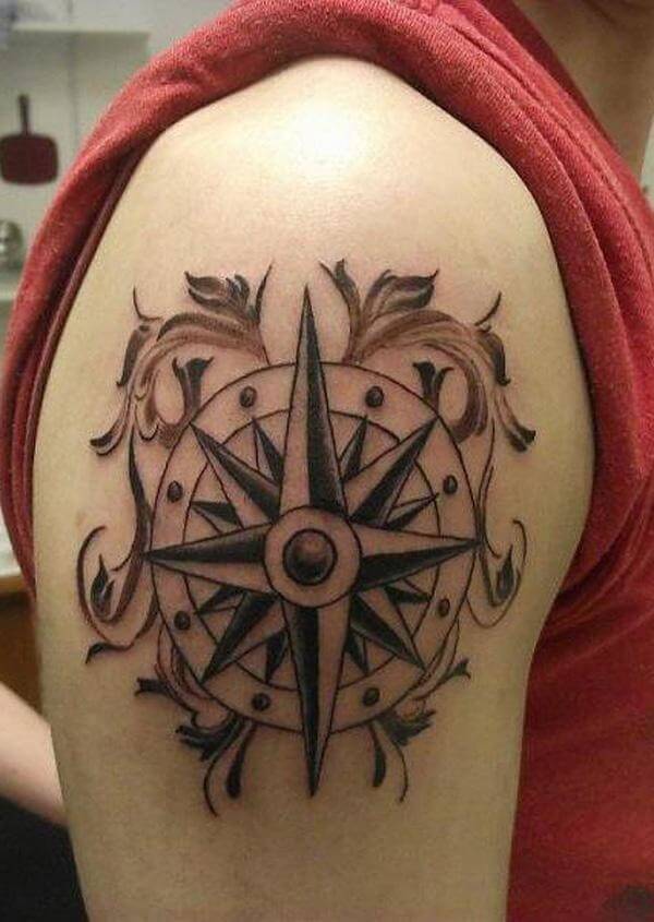 compass-tattoo-designs-14