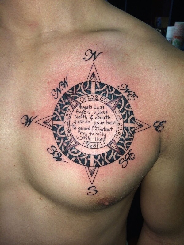 compass-tattoo-designs-38