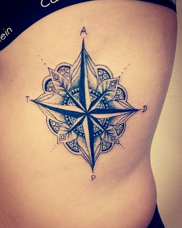 compass-tattoo-designs-44