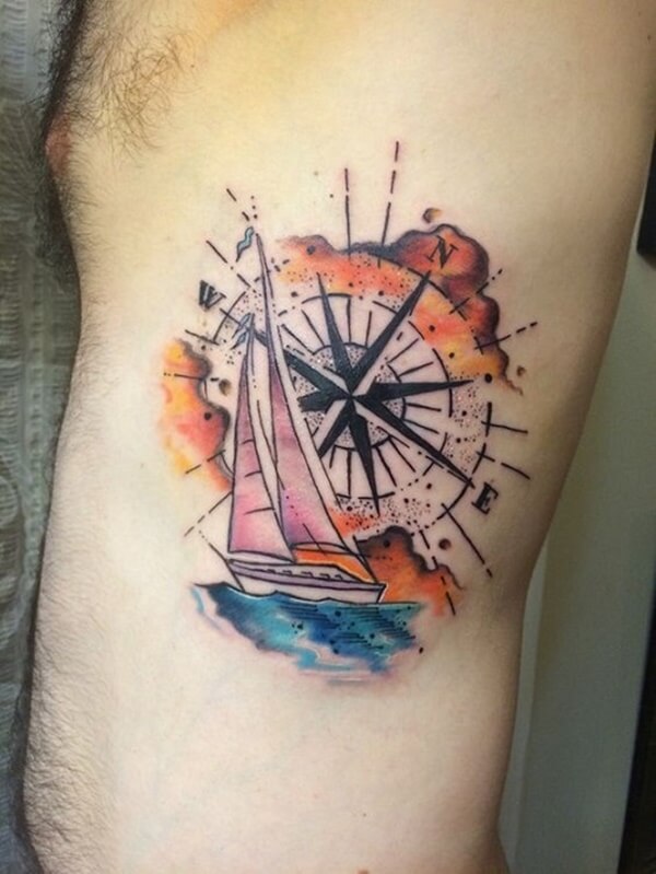 compass-tattoo-designs-54