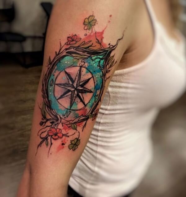 compass-tattoo-designs-89