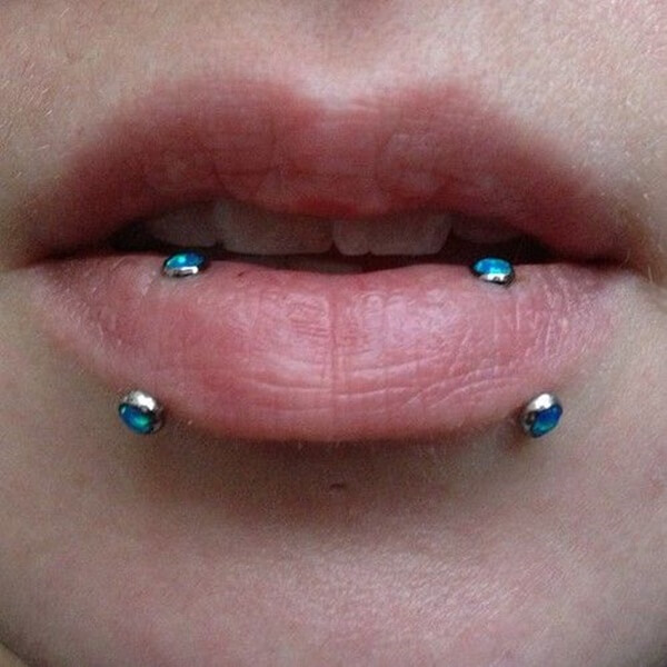 double lip piercing (11)