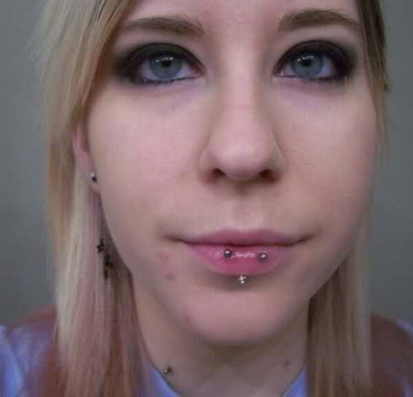 double lip piercing (48)