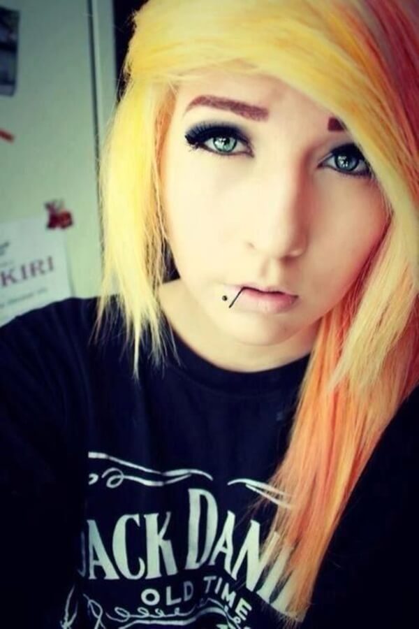 double lip piercing (5)