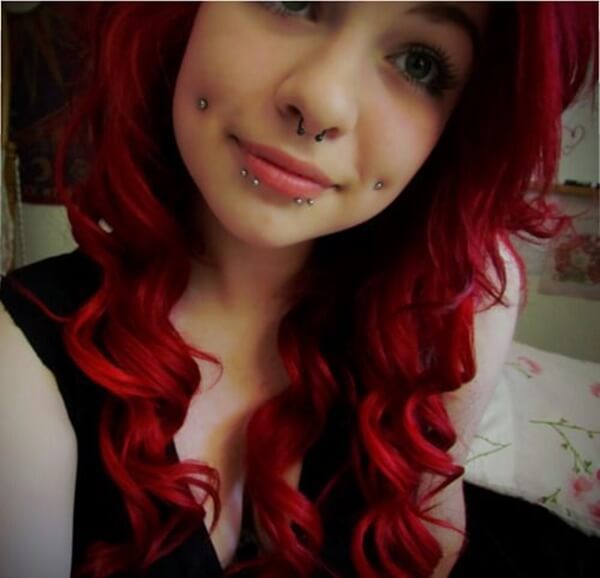 double lip piercing (6)