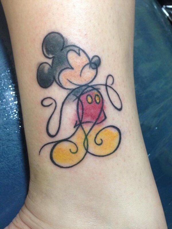 micky mouse tattoo designs 8