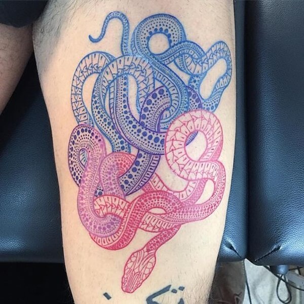 snake tattoo ideas 14