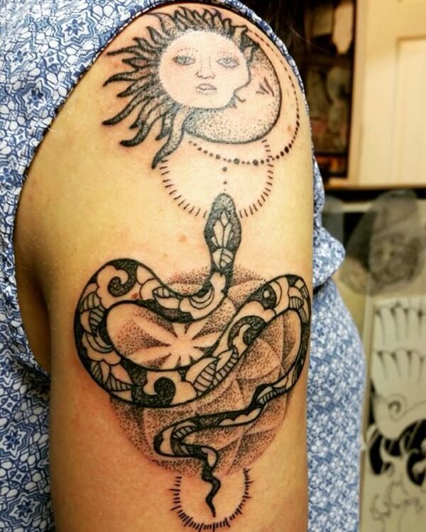 snake tattoo ideas 26