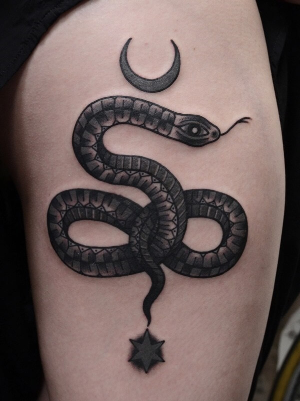 snake tattoo ideas 60