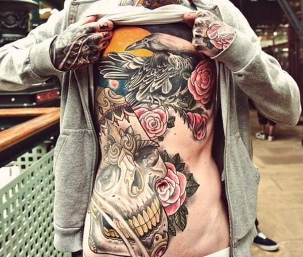 stomach-tattoos-ideas-11