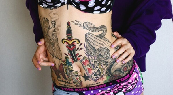 stomach-tattoos-ideas-17