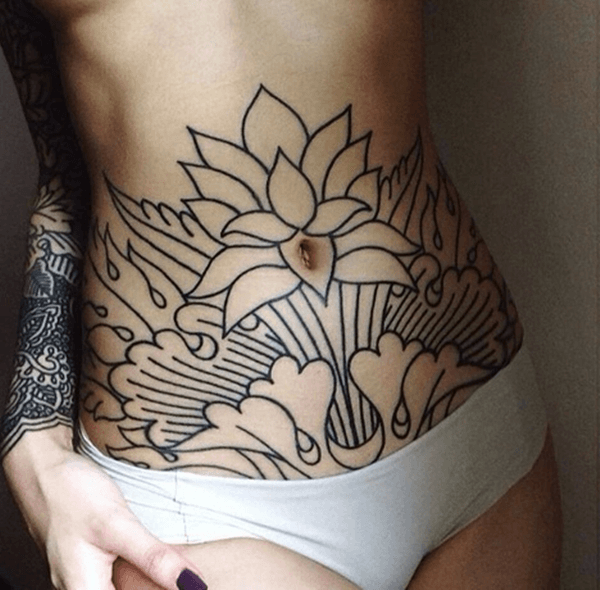 stomach-tattoos-ideas-3