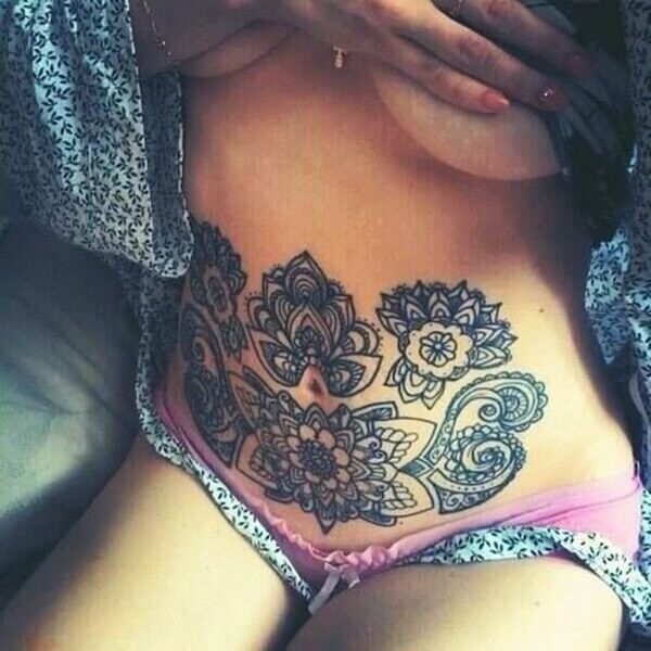 stomach-tattoos-ideas-8