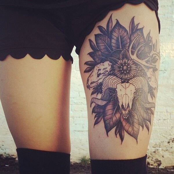 thigh tattoo designs (31)