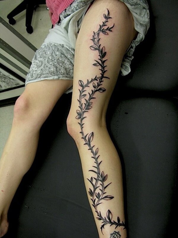 thigh tattoo designs (39)