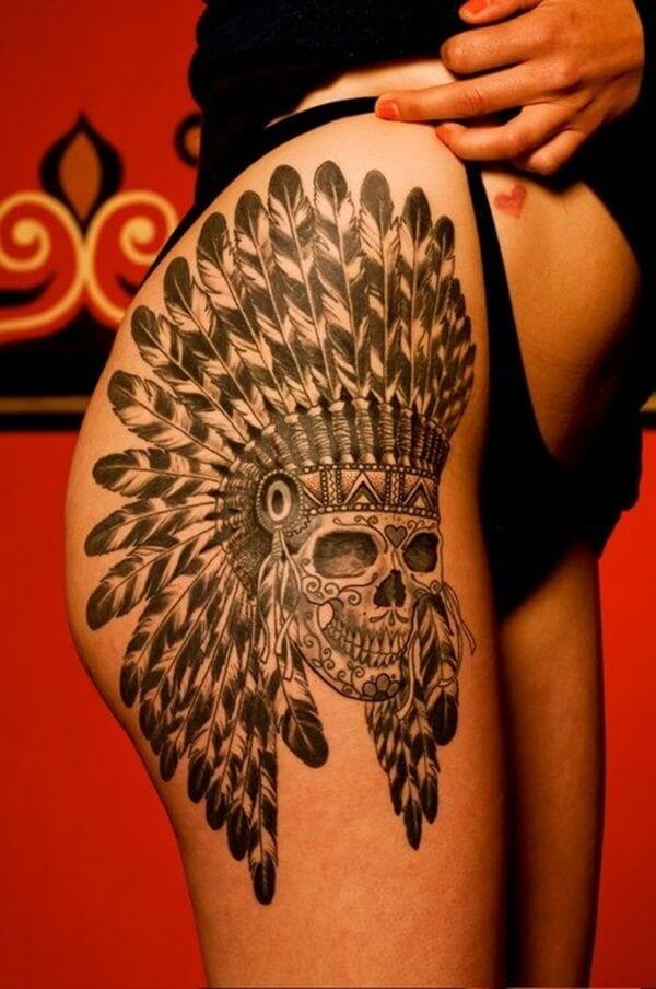 thigh tattoo designs (4)