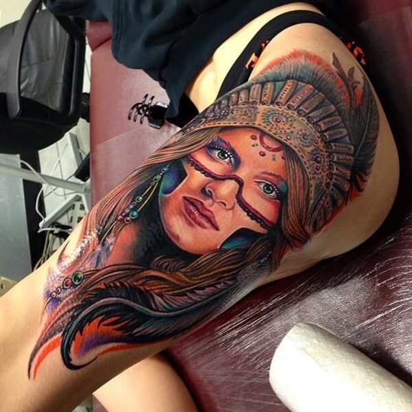 thigh tattoo designs (46)