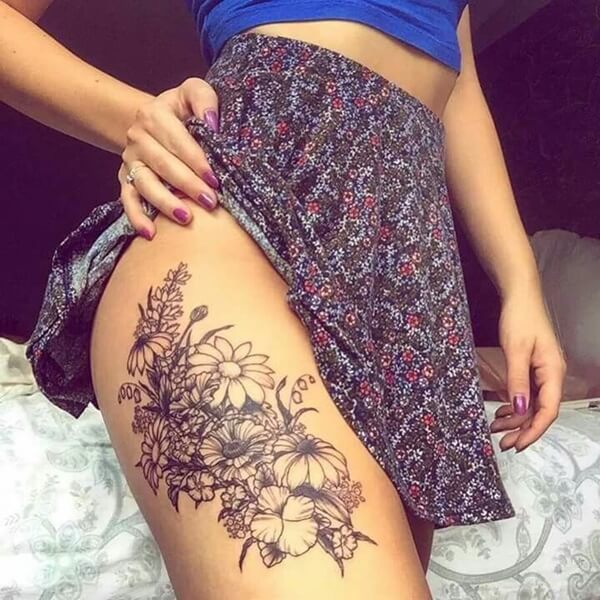 thigh tattoo designs (48)