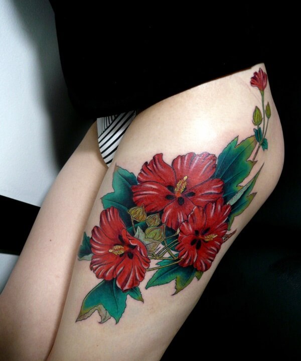 thigh tattoo designs (63)