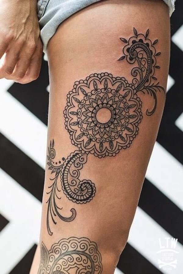 thigh tattoo designs (95)